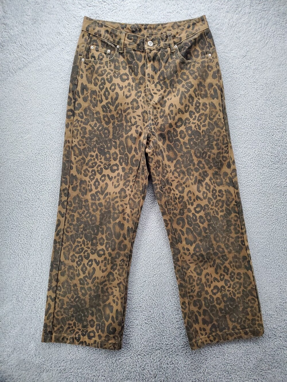 Aelfric Eden Leopard Print Jeans Size 31